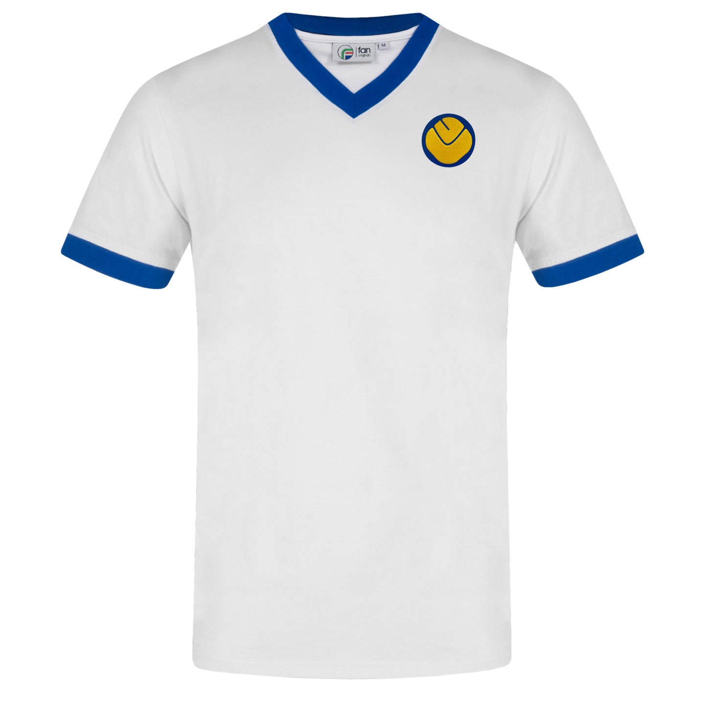 White Smiley V-Neck