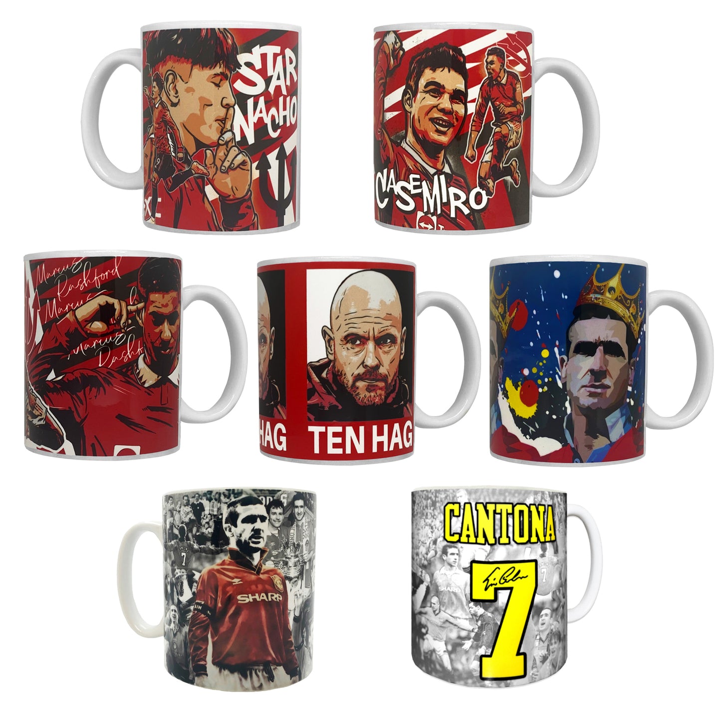 Legends Of Manchester United Mug