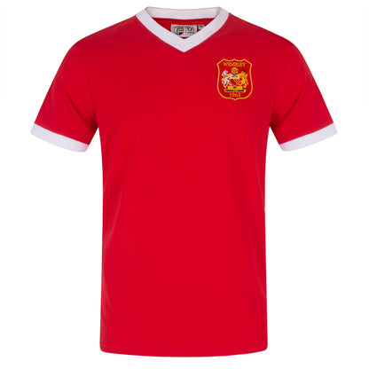 Red V-Neck Wembley 63 Crest