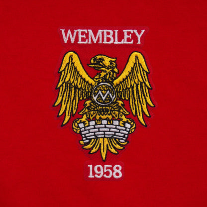 Red V-Neck Wembley 58 Crest