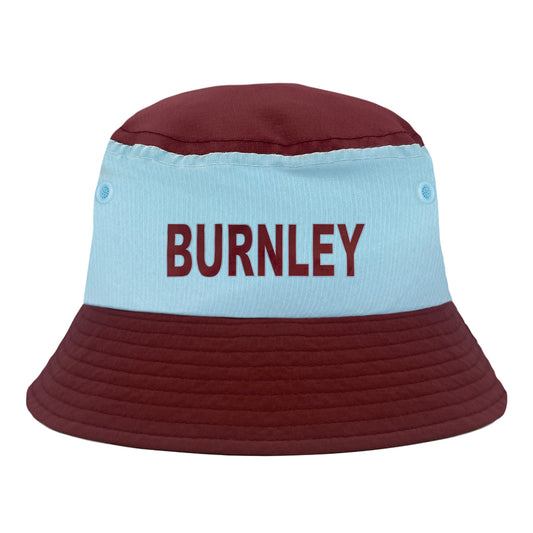 Claret/Blue Text
