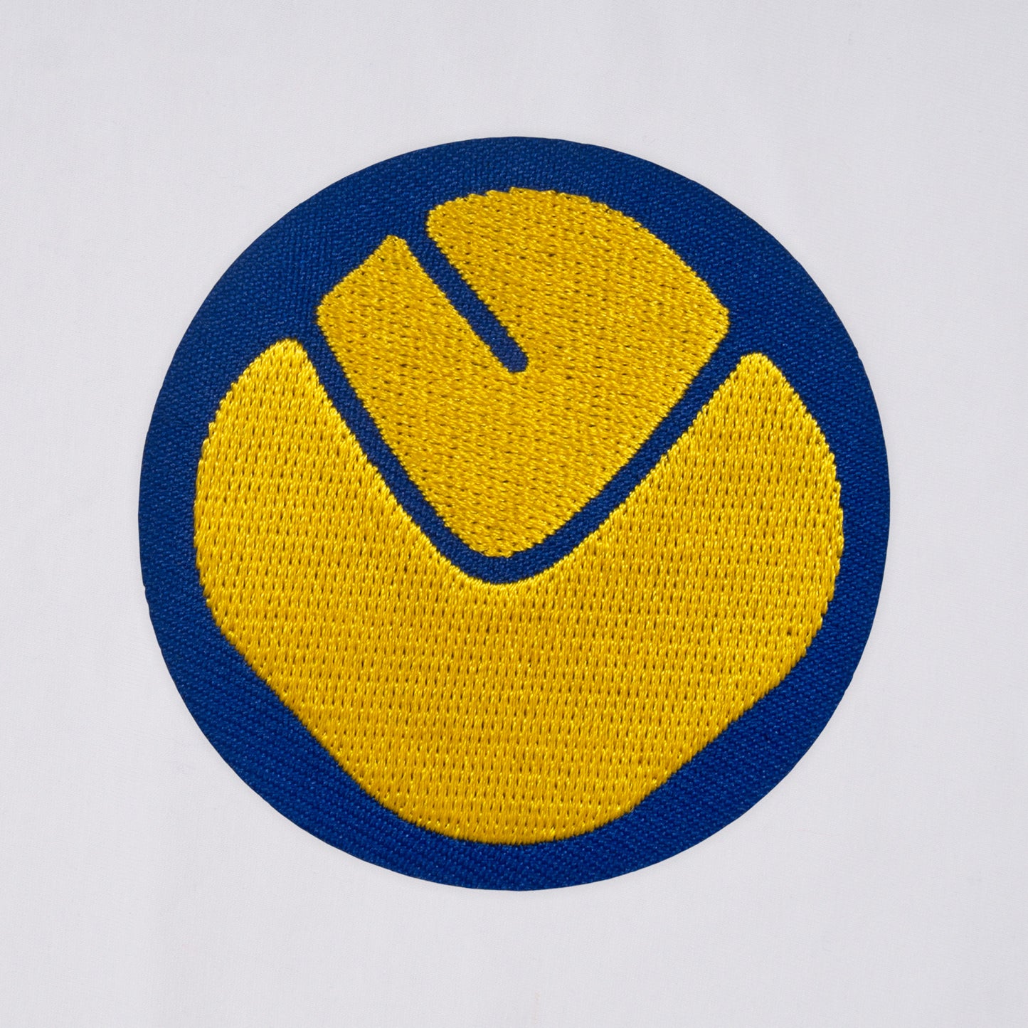 White Smiley V-Neck