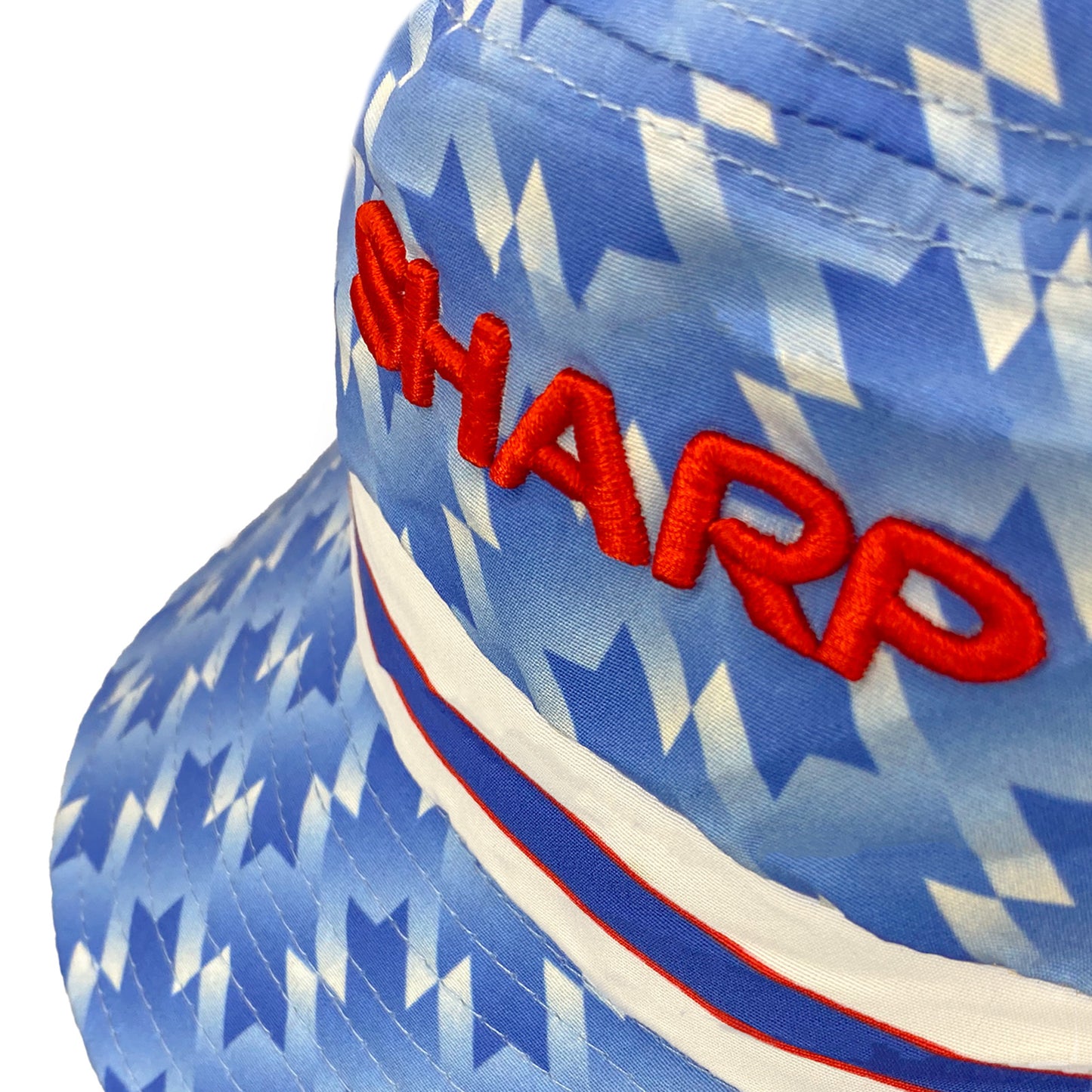 Retro Bucket Hat United 1990 Away Kit Colours - Blue