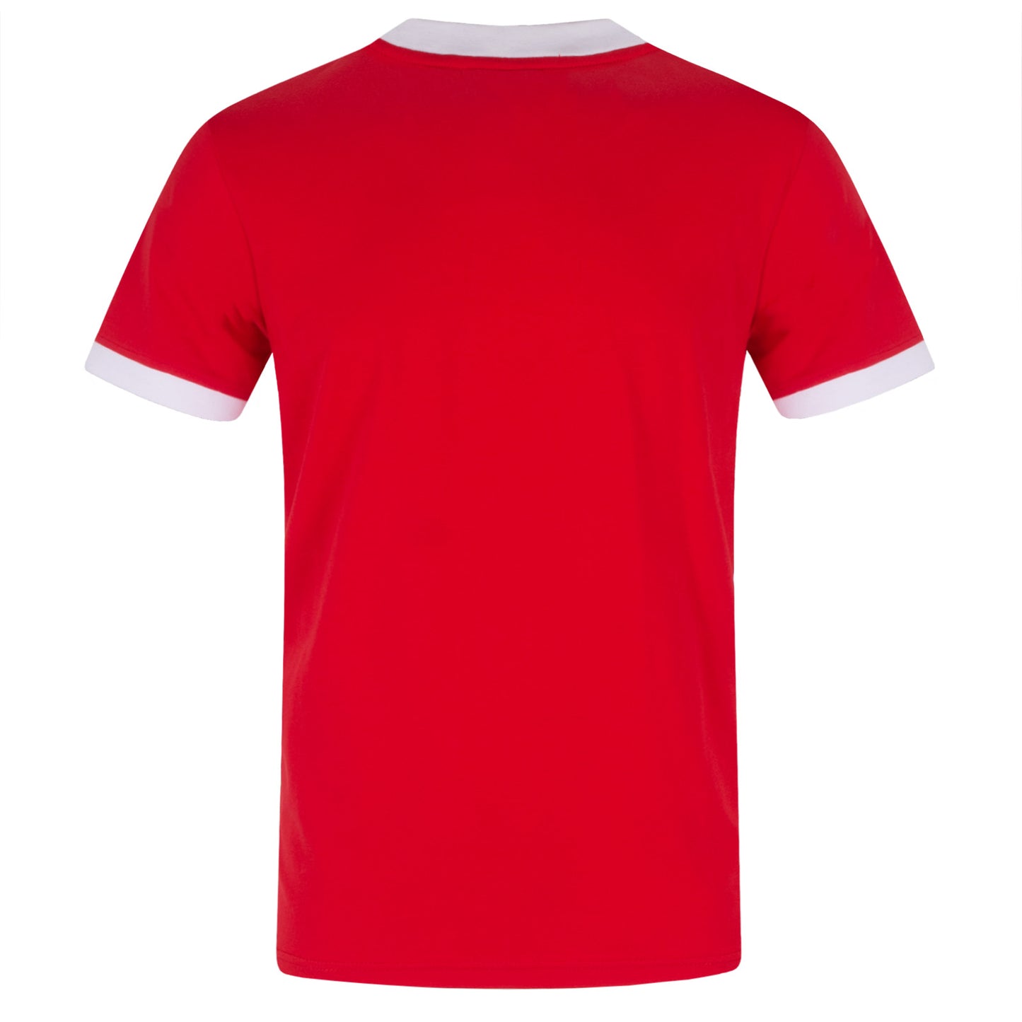 Red V-Neck Manchester Crest