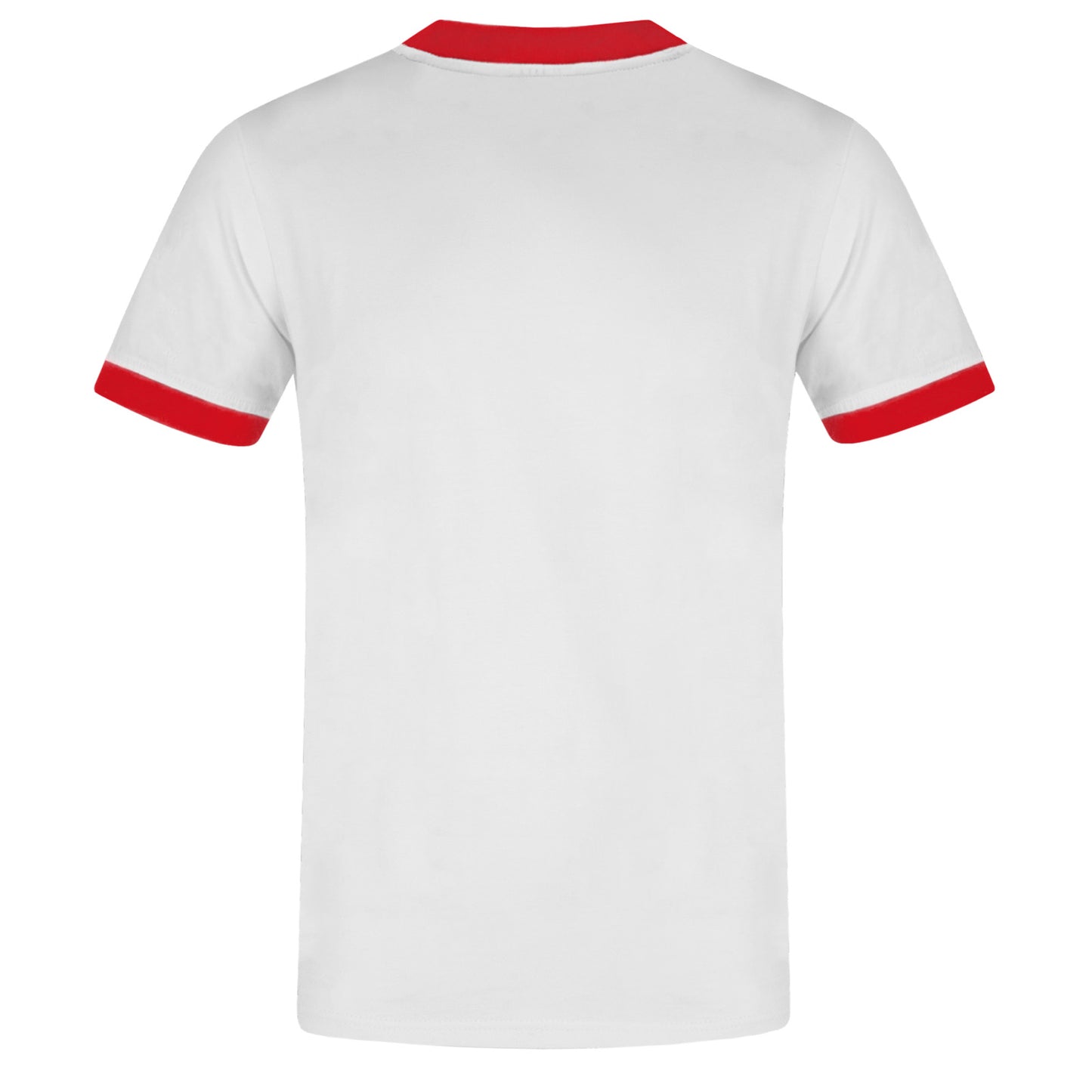 White V-Neck Manchester Crest