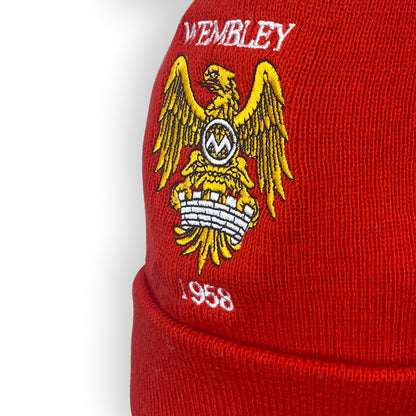 Retro Bobble Hat United 1958 Home Kit Colours - Red
